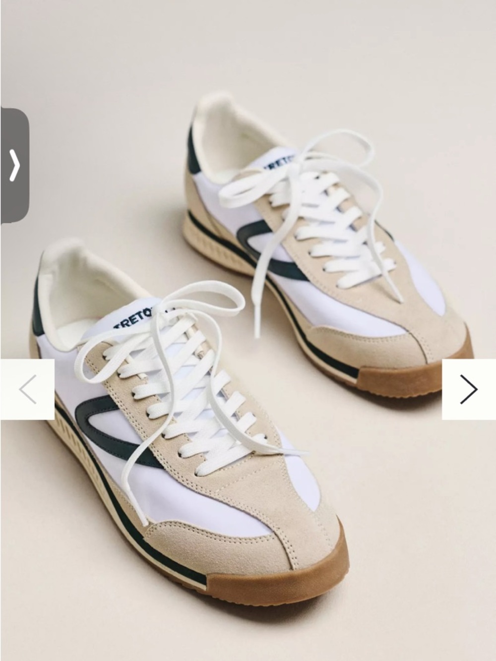 Anthropologie X Tretorn Rawlings Sneaker 2.0 size 9